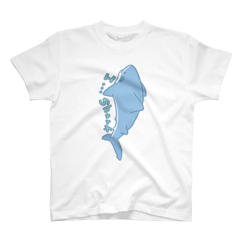 セルフジョーズ I … shark パステルブルー スタンダードTシャツ