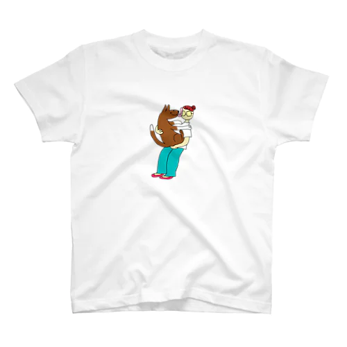 犬とわたし Regular Fit T-Shirt