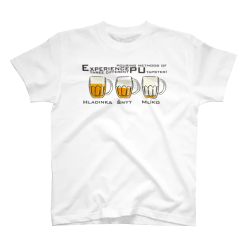 Three Different Pouring Methods Regular Fit T-Shirt