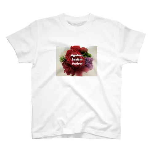 #AgainstSexismProject Flower スタンダードTシャツ