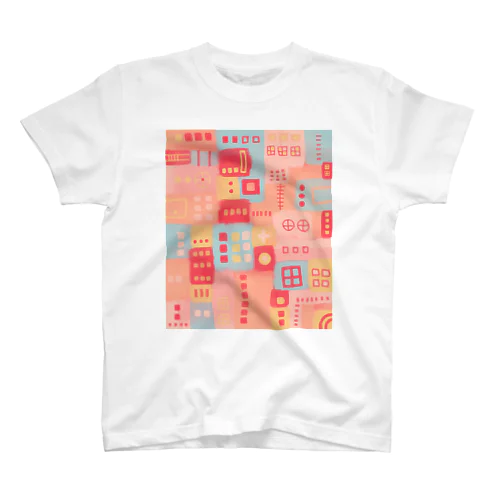 ★NEW!【心癒される抽象画#05】 Regular Fit T-Shirt