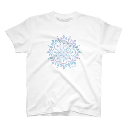 MANDARA-light blue small ver- スタンダードTシャツ