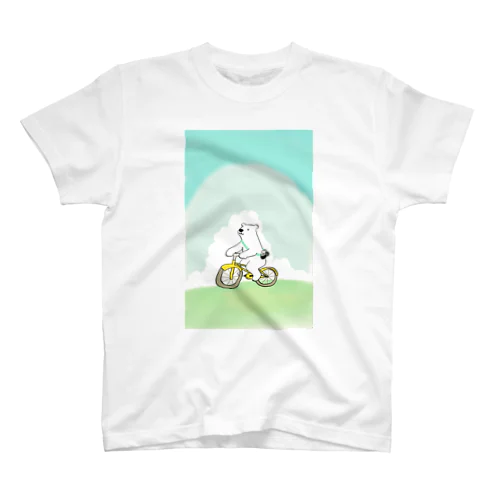 しろくまとちゃりんこ Regular Fit T-Shirt