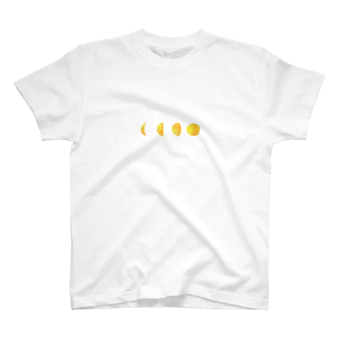 月の満ち欠け Regular Fit T-Shirt