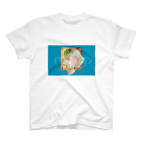 egg toast (sky blue) Regular Fit T-Shirt