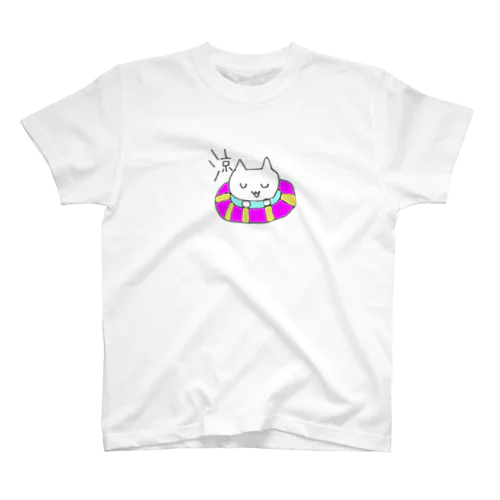 涼みねこちぃ Regular Fit T-Shirt