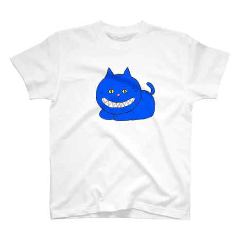 青い猫 スタンダードTシャツ