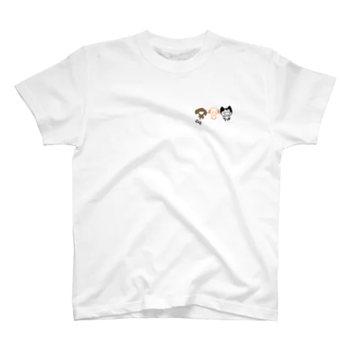 いぬトリオ Regular Fit T-Shirt