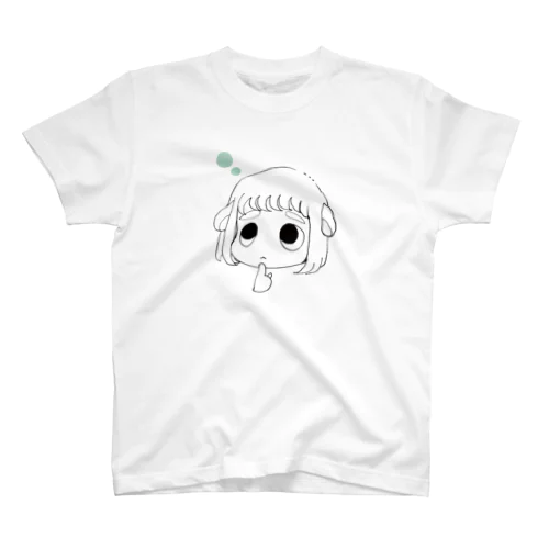 考え中ちゃん スタンダードTシャツ