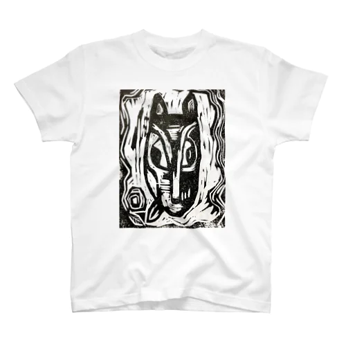 Buchi-Gami woodcut Regular Fit T-Shirt