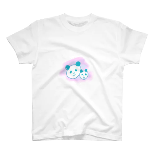 中小パンダ スタンダードTシャツ