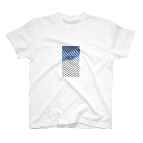 Car [ Blue ] Regular Fit T-Shirt