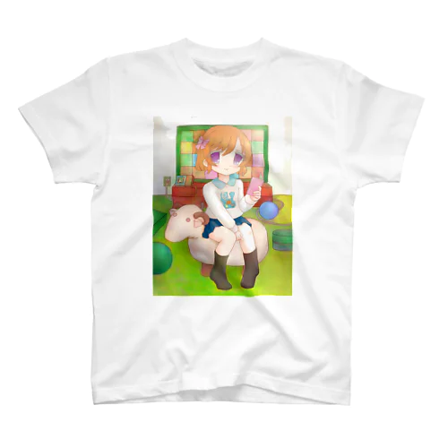 電子ドラッグ×サイケデリック×少女 スタンダードTシャツ