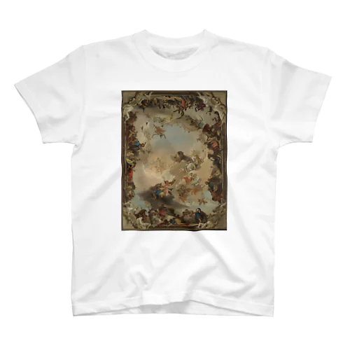 【世界の名画】ティエポロ『惑星と大陸の寓意画 』 スタンダードTシャツ