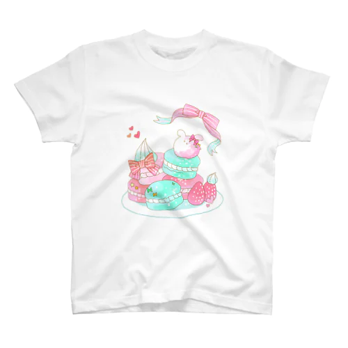 うさぎマカロン スタンダードTシャツ