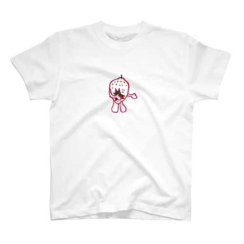 いちごですよろしくん Regular Fit T-Shirt