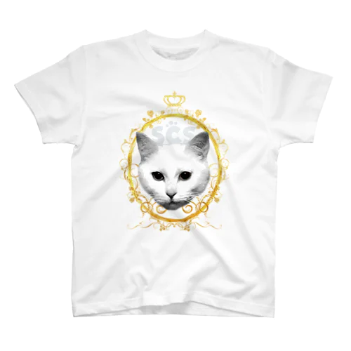 SCS_001 猫グラフィック Regular Fit T-Shirt