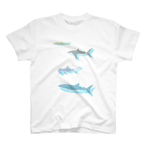 ドットサメ透けＴシャツ Regular Fit T-Shirt