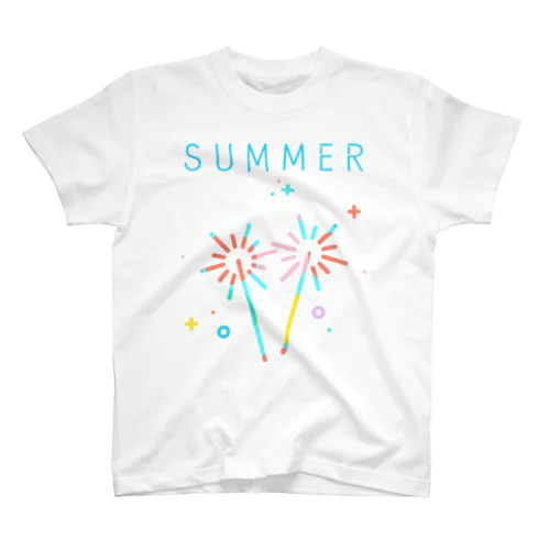 奪われた夏のひととき。 文字あり スタンダードTシャツ