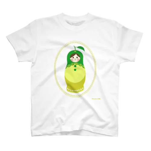 [九州・大分]かぼすマトリョーシカさん スタンダードTシャツ