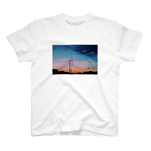 夕日Tシャツ スタンダードTシャツ