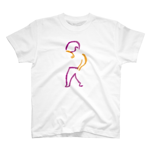 泣いた（カラー） Regular Fit T-Shirt
