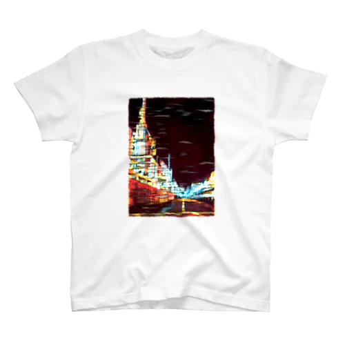 工場夜景 スタンダードTシャツ