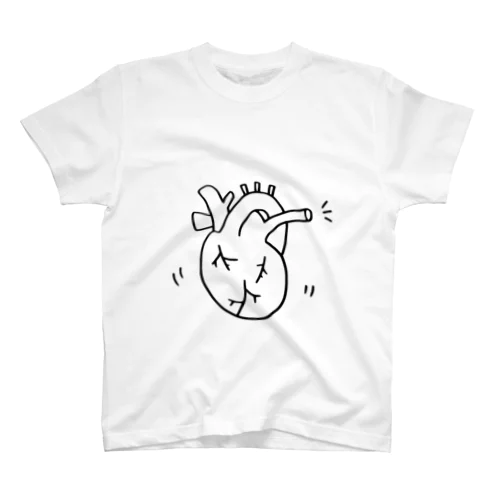 HEARTBEAT（鼓動） スタンダードTシャツ