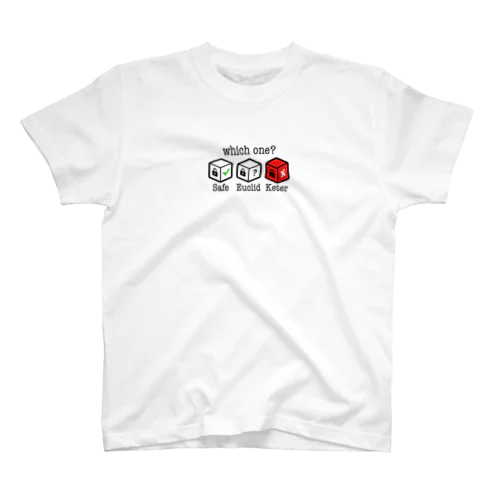 SCP鍵のかかった箱テスト(文字化け無し) Regular Fit T-Shirt