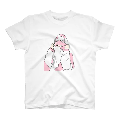 こっちみちゃいやにゃん Regular Fit T-Shirt