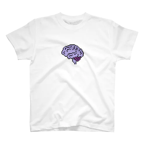 BRAIN purple_bit スタンダードTシャツ