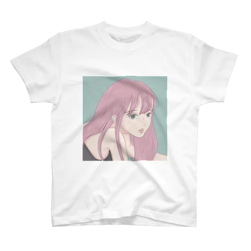 夏休みの女の子 スタンダードTシャツ