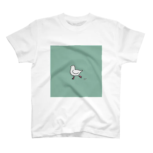 スケートする鳩 スタンダードTシャツ