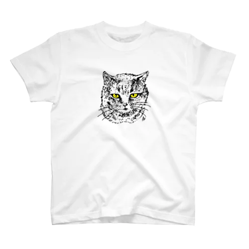 グレーねこのいちごちゃん スタンダードTシャツ