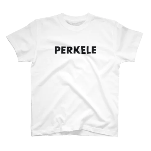 PERKELE (黒) スタンダードTシャツ