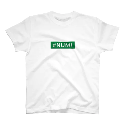 その数値、正しいですか？エラー【♯NUM!】 スタンダードTシャツ