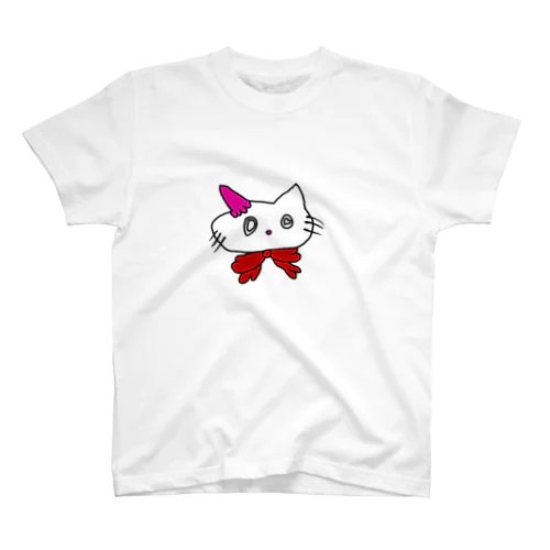 リボン猫 Regular Fit T-Shirt