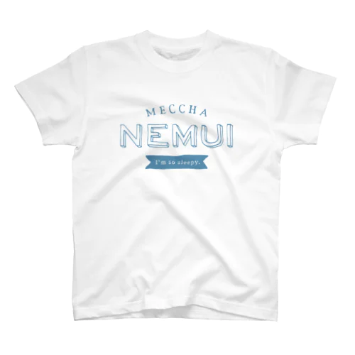 MN_BLUE Regular Fit T-Shirt