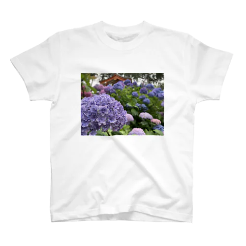 紫陽花の季節 Regular Fit T-Shirt