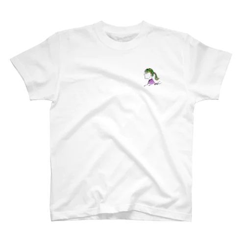 横顔女の子 Regular Fit T-Shirt