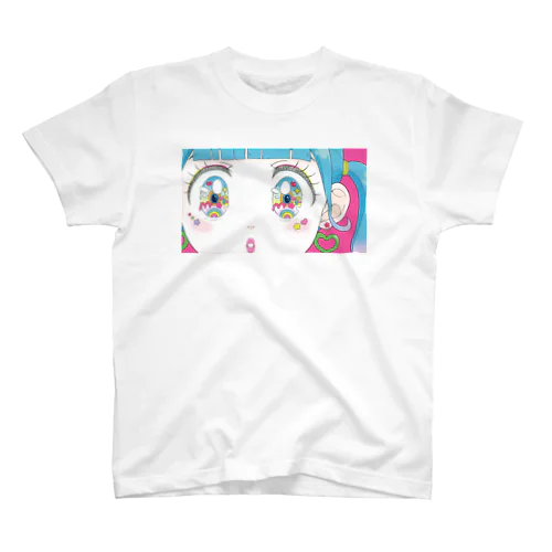 キラキラお目目ちゃん Regular Fit T-Shirt