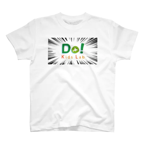 Do! Kids Lab公式　キッズプログラマー　ブラック系ロゴ Regular Fit T-Shirt