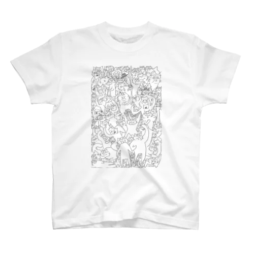 しごにゃんましまし Regular Fit T-Shirt