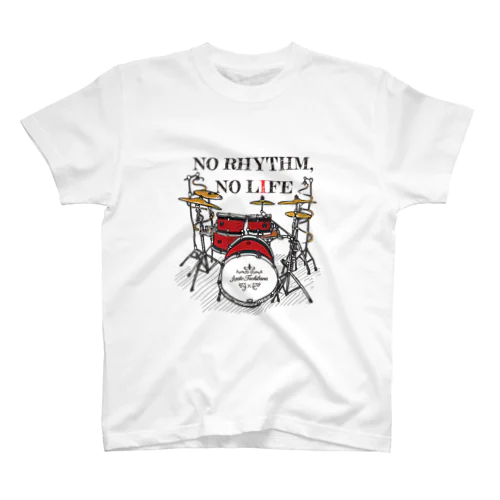 ドラムセットカラー 티셔츠