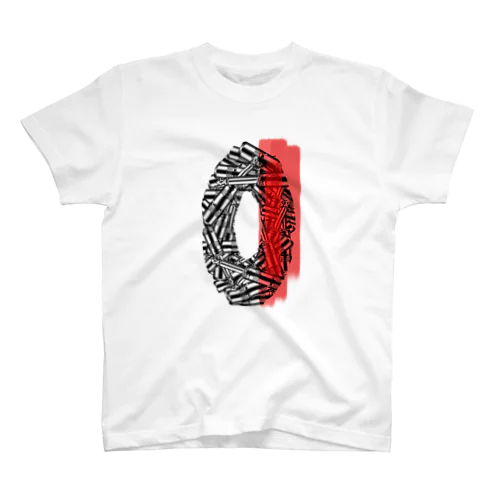 ONE PLUG DISordeR"infinity in ZerO" Regular Fit T-Shirt