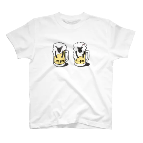 Sheep beer(カップル) スタンダードTシャツ