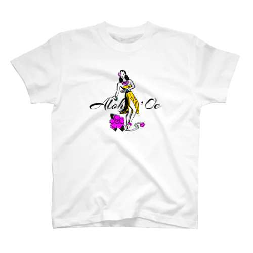 HULA GIRL Regular Fit T-Shirt