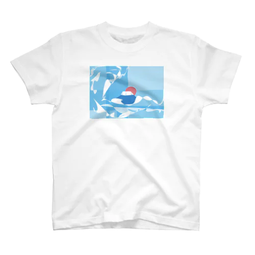 富嶽三十六景神奈川沖浪裏 スタンダードTシャツ