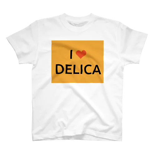 〓栄町呉服店〓 I Love DELICA Tシャツ《オレンジ》 スタンダードTシャツ
