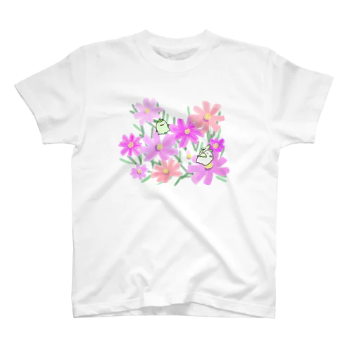 長老と秋桜 Regular Fit T-Shirt